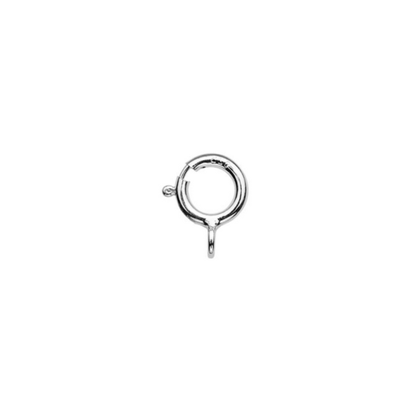 Silver Spring Ring Clasp