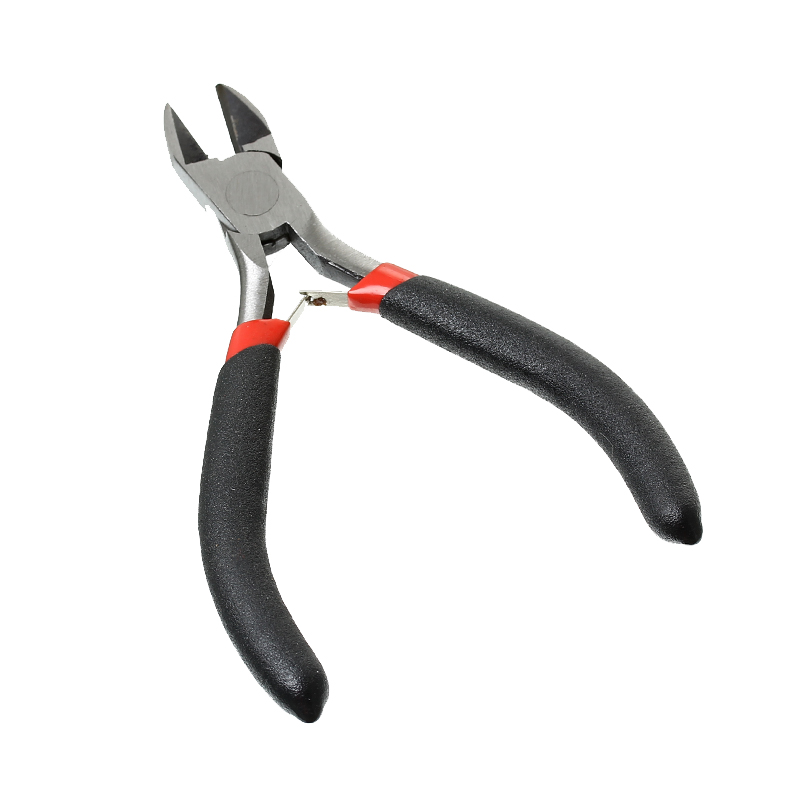 1 Pcs Stainless Steel Needle Nose Pliers Jewelry Making Hand Tool Black  12.5cm